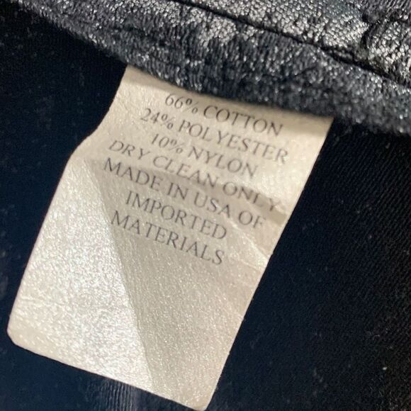 Caroline Rose Metallic Tonal Jacquard Women's Size Small - Picture 16 of 16